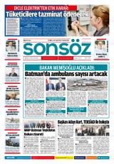 BATMAN SONSÖZ