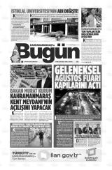 KAHRAMANMARAŞ'TA BUGÜN