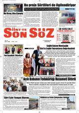 SİİRT’TE SON SÖZ