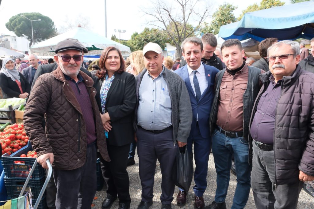 Başkan Çerçioğlu’na Umurlu’da Sevgi Seli
