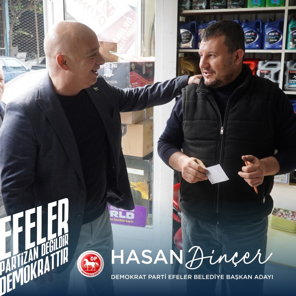 Hasan Dinçer Esnaf Ziyaretlerine Devam Ediyor