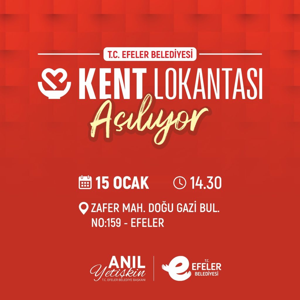 EFELER’İN LOKANTASI AÇILIYOR SAĞLIKLI GIDA UYGUN FİYATA