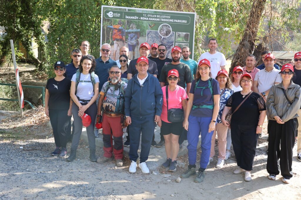 BAŞKAN YETİŞKİN, DÜNYA TURİZM GÜNÜ’NDE EFELER’E TREKKİNG PARKURU KAZANDIRDI