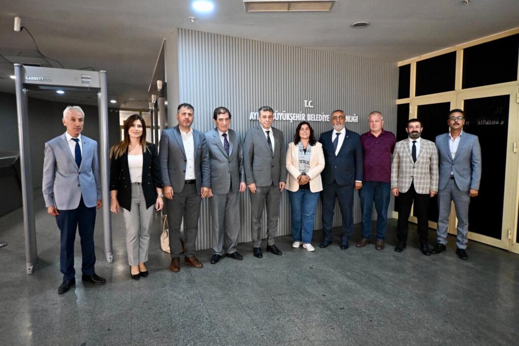 BAŞKAN ÇERÇİOĞLU’NA ESNAF VE SANATKARLAR ODALARI BİRLİĞİ’NDEN ZİYARET