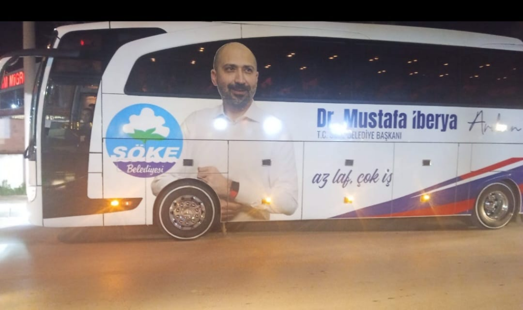Başkan Arıkan’dan Söke Belediyesi’ne Yeni Otobüs