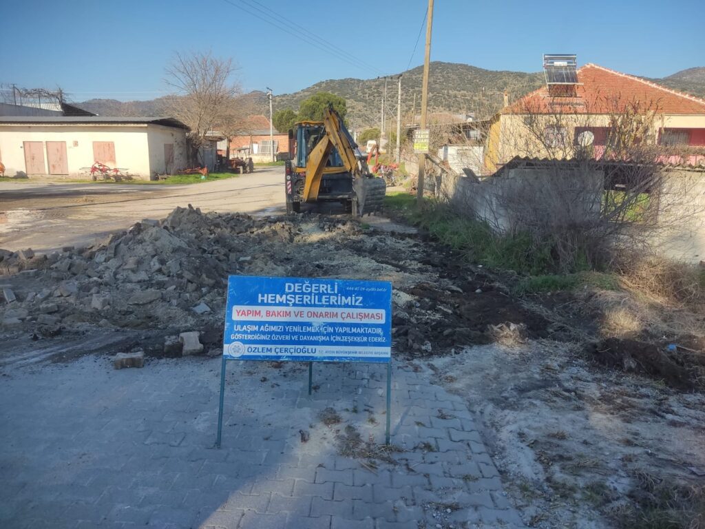 BAŞKAN ÇERÇİOĞLU’NUN ÖNCÜLÜĞÜNDE AYDIN’IN DÖRT BİR YANINDA ÇALIŞMALAR SÜRÜYOR