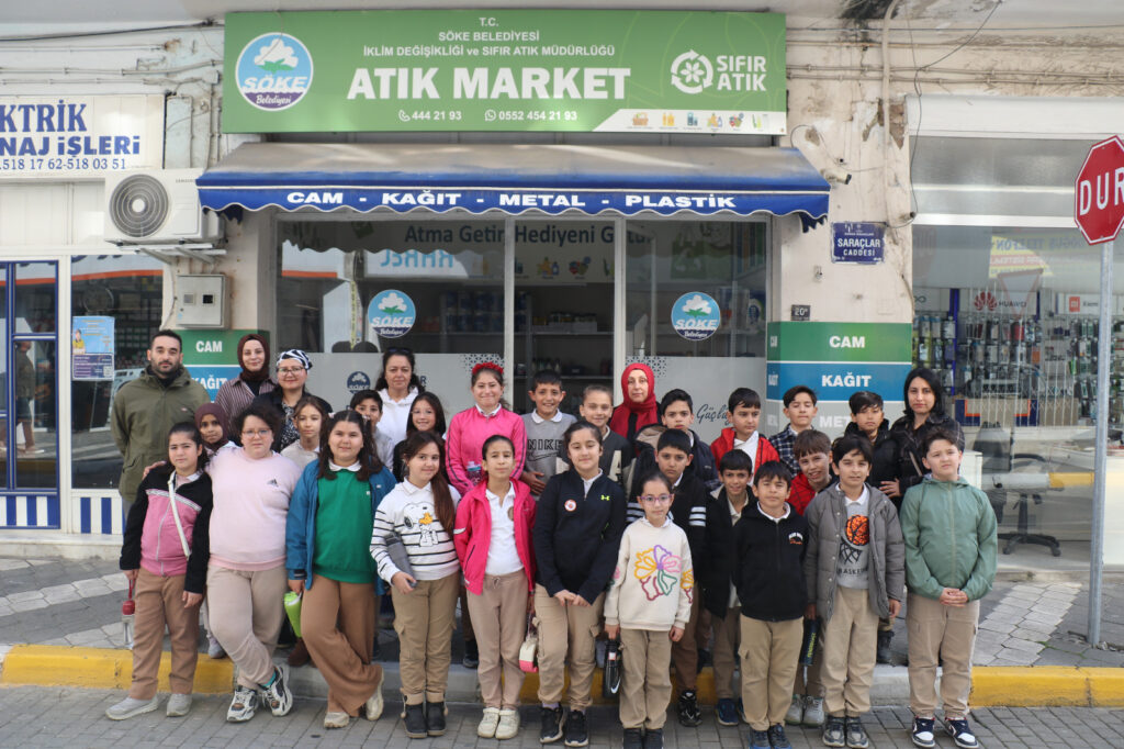 Söke Belediyesi çevre dostu nesillerin yetişmesi için bilinçlendiriyor
