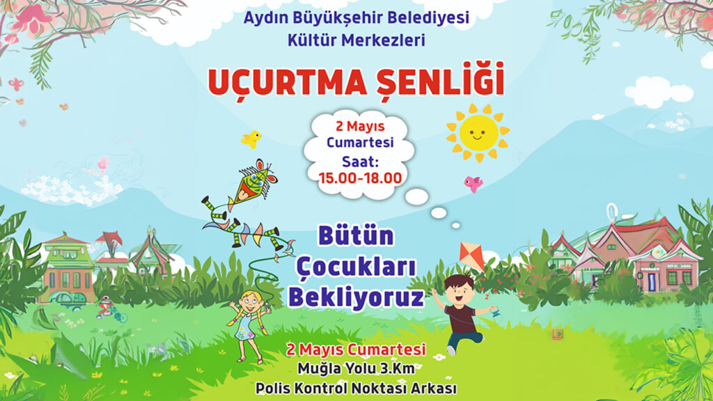 BAŞKAN ÇERÇİOĞLU TÜM ÇOCUKLARI UÇURTMA ŞENLİĞİNE DAVET ETTİ