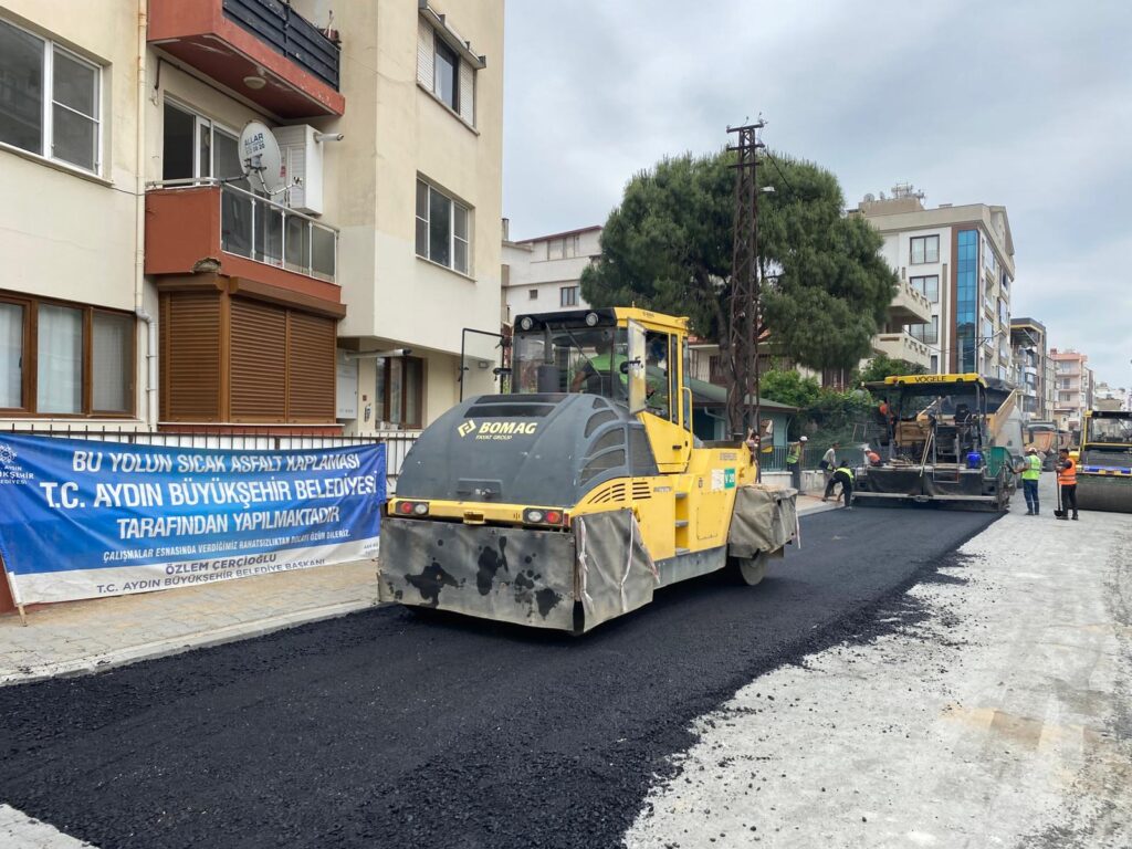 BAŞKAN ÇERÇİOĞLU AYDIN’IN TÜM İLÇELERİNDE ULAŞIM YATIRIMLARINI SÜRDÜRÜYOR