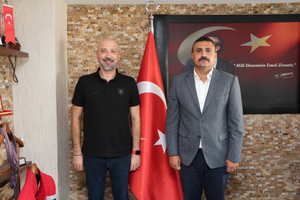 Başkan Arıkan’dan İlçe Tarım ve Orman Müdürü Ünal ile bir araya geldi.
